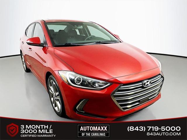 used 2017 Hyundai Elantra car, priced at $16,500