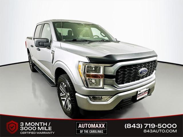used 2021 Ford F-150 car, priced at $27,377