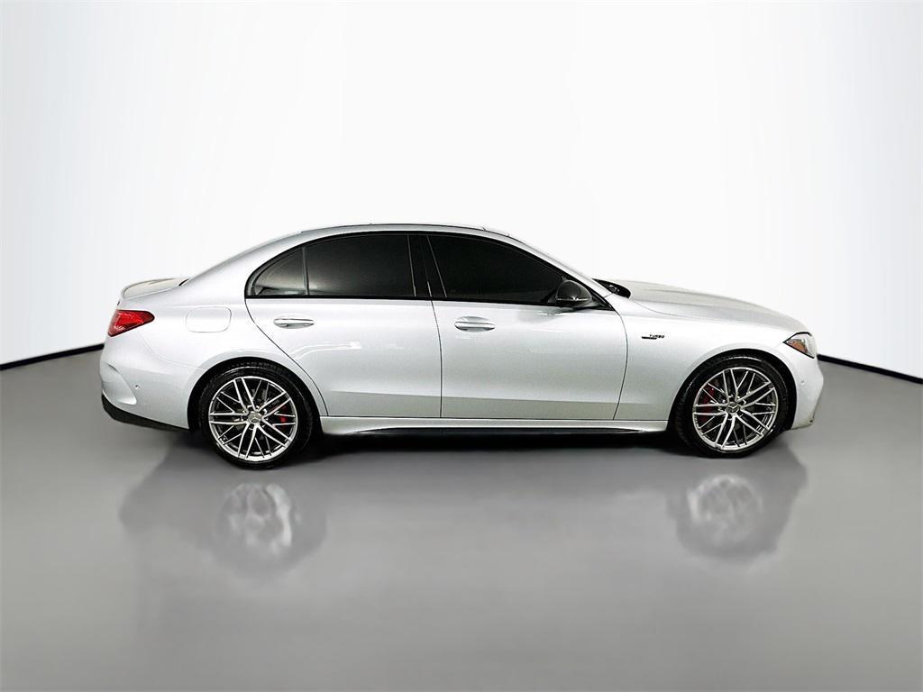 used 2024 Mercedes-Benz AMG C 43 car, priced at $51,900
