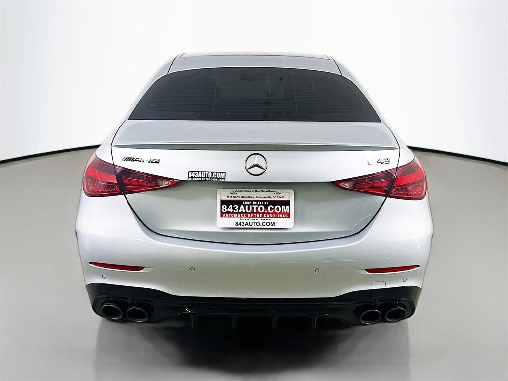 used 2024 Mercedes-Benz AMG C 43 car, priced at $51,900