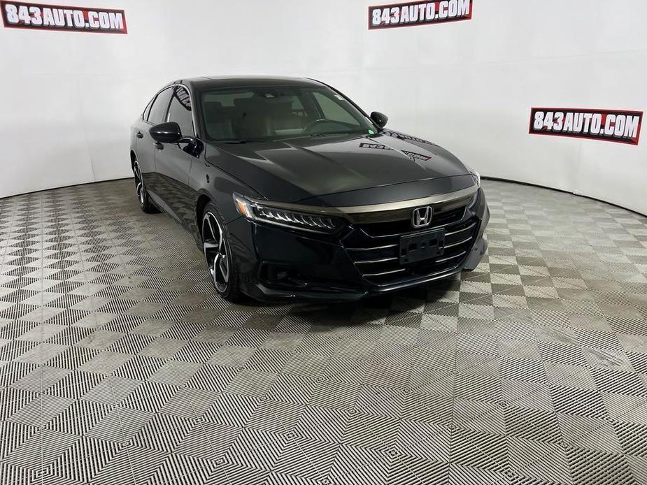 used 2021 Honda Accord car, priced at $23,999