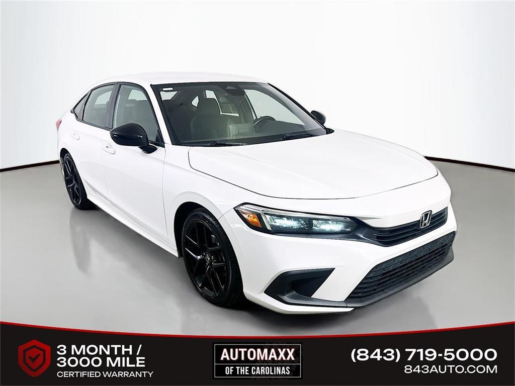 used 2022 Honda Civic car, priced at $19,999