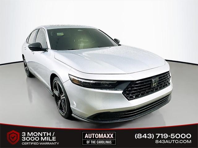 used 2024 Honda Accord Hybrid car, priced at $29,533