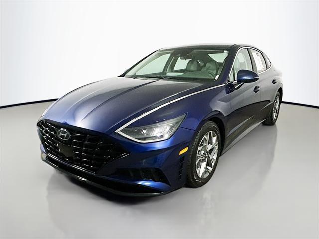 used 2021 Hyundai Sonata car, priced at $18,385