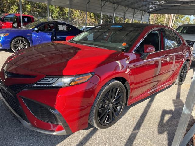 used 2021 Toyota Camry car, priced at $25,500