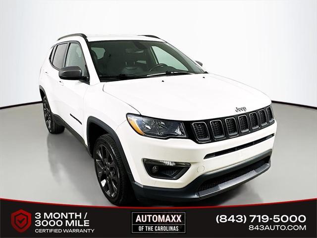 used 2021 Jeep Compass car, priced at $17,206