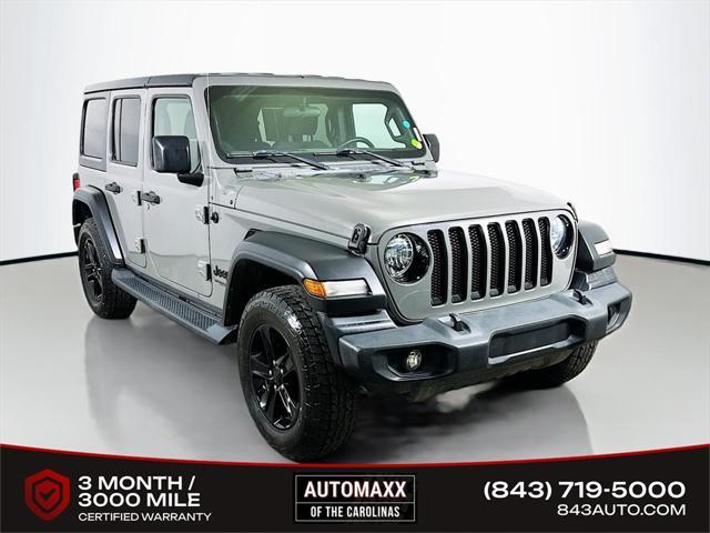 used 2019 Jeep Wrangler Unlimited car, priced at $24,755