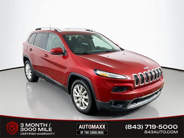 used 2017 Jeep Cherokee car, priced at $14,888