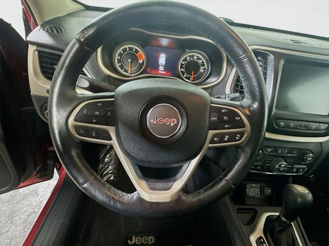 used 2017 Jeep Cherokee car, priced at $14,888
