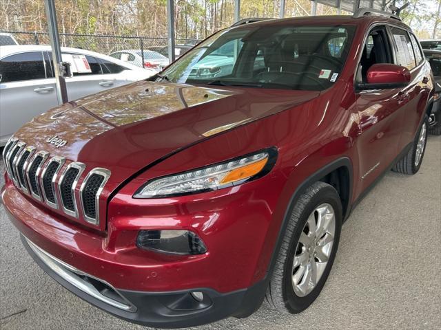 used 2017 Jeep Cherokee car, priced at $14,888