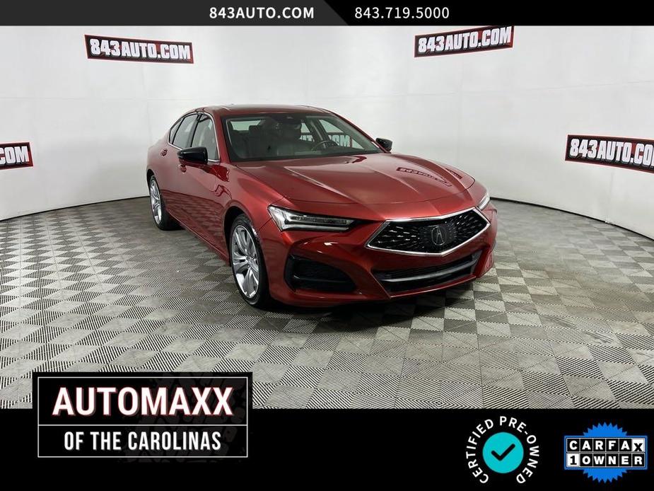 used 2021 Acura TLX car, priced at $27,233