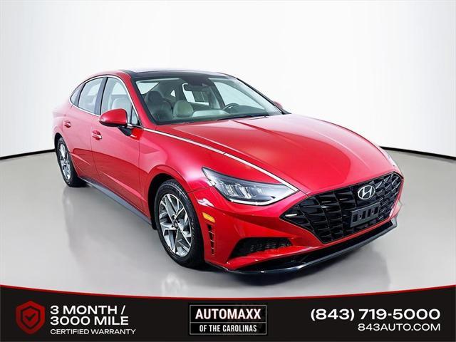 used 2020 Hyundai Sonata car, priced at $15,990