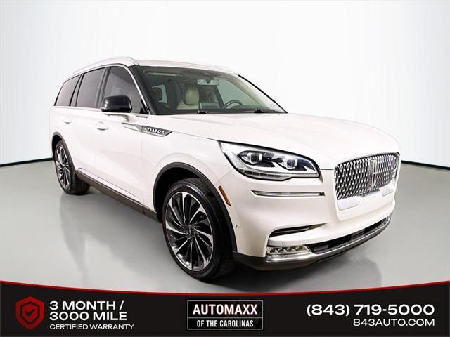 used 2020 Lincoln Aviator car, priced at $30,300