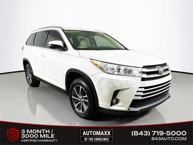 used 2019 Toyota Highlander car, priced at $21,489