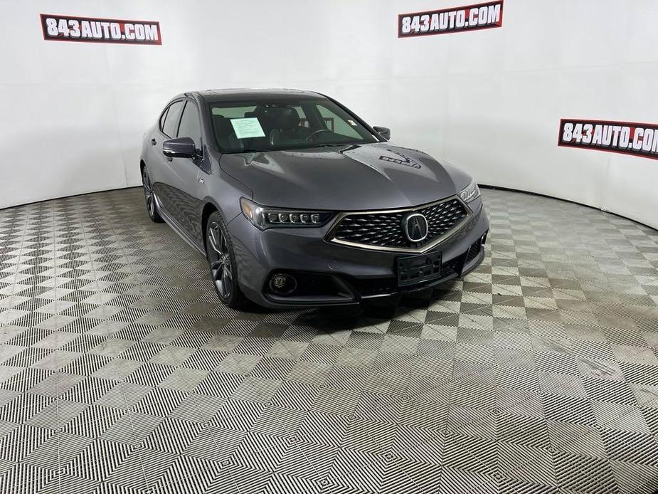 used 2020 Acura TLX car, priced at $26,446