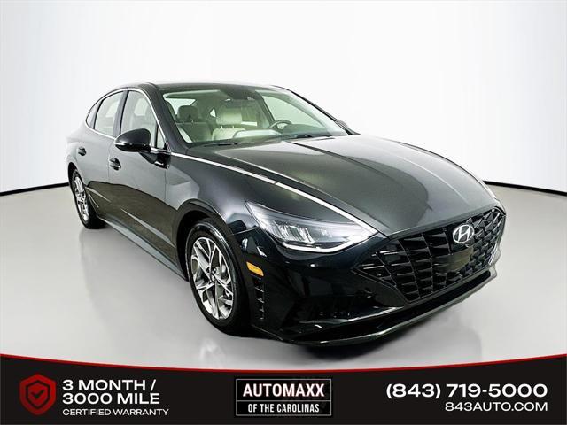 used 2021 Hyundai Sonata car, priced at $17,500