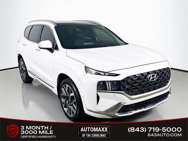 used 2022 Hyundai Santa Fe car, priced at $26,755