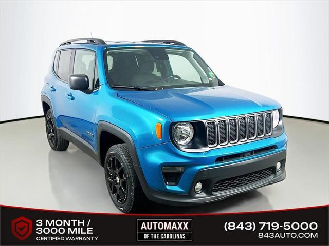 used 2022 Jeep Renegade car, priced at $16,594