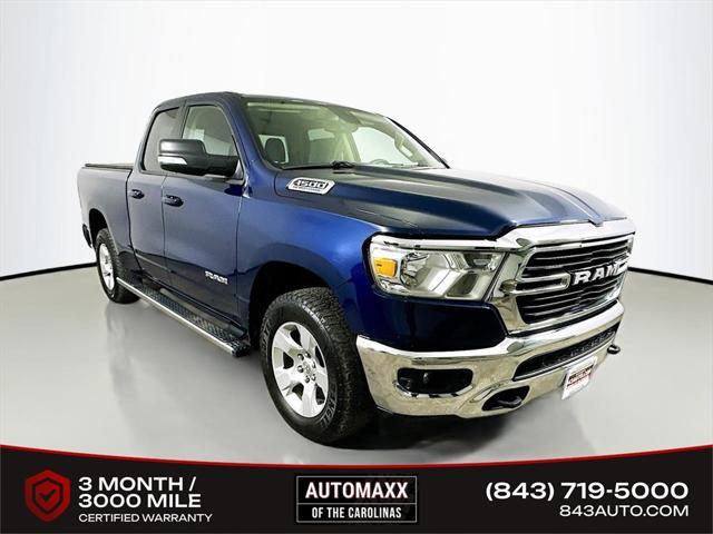 used 2021 Ram 1500 car, priced at $27,300