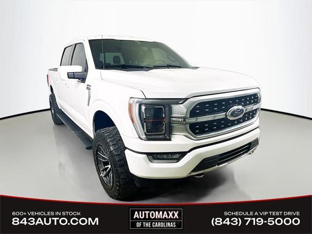 used 2021 Ford F-150 car, priced at $43,700