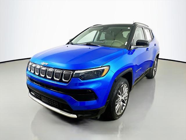 used 2022 Jeep Compass car, priced at $23,349