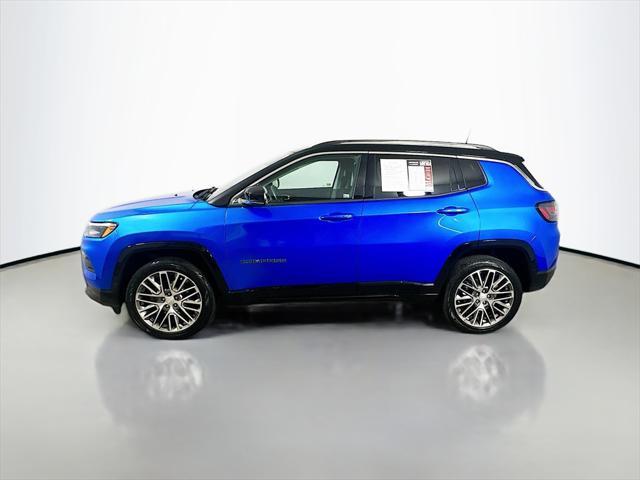 used 2022 Jeep Compass car, priced at $23,349