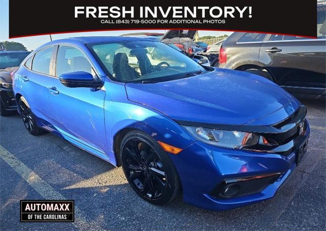 used 2020 Honda Civic car, priced at $19,999