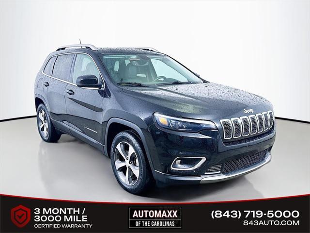 used 2019 Jeep Cherokee car, priced at $17,743