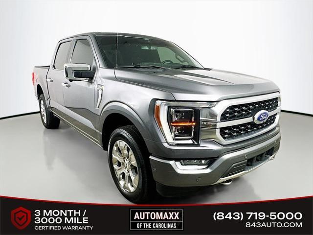 used 2021 Ford F-150 car, priced at $39,863