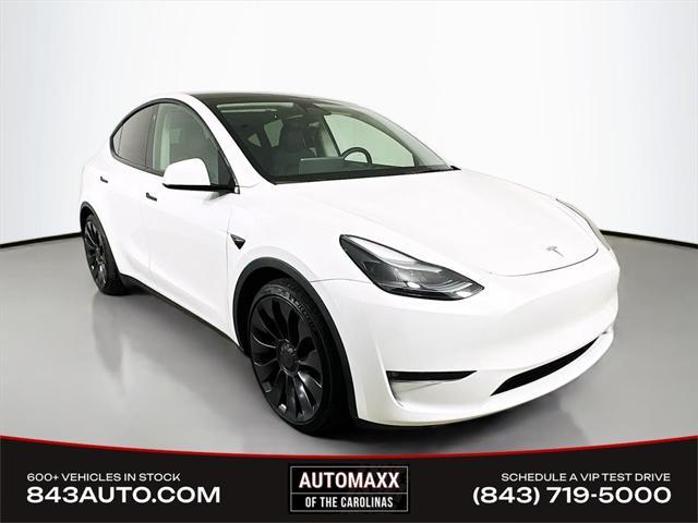 used 2023 Tesla Model Y car, priced at $34,990
