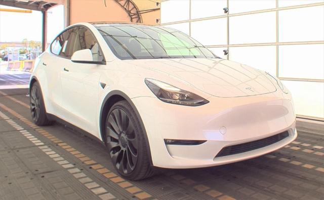 used 2023 Tesla Model Y car, priced at $34,990