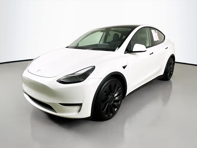 used 2023 Tesla Model Y car, priced at $34,990