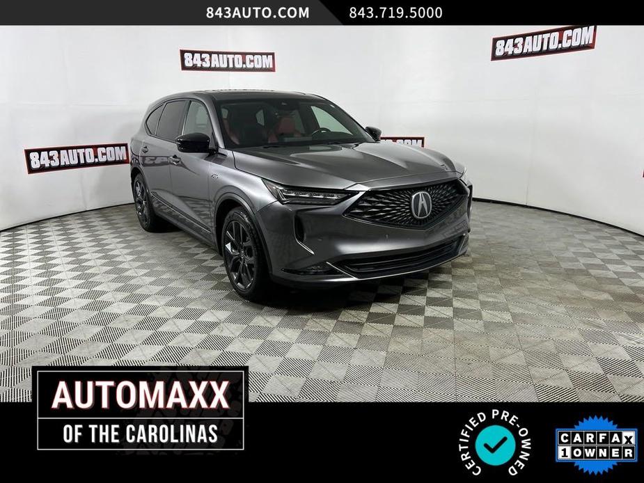 used 2022 Acura MDX car, priced at $37,495