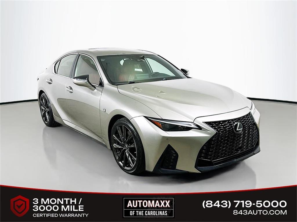 used 2022 Lexus IS 350 car, priced at $34,836