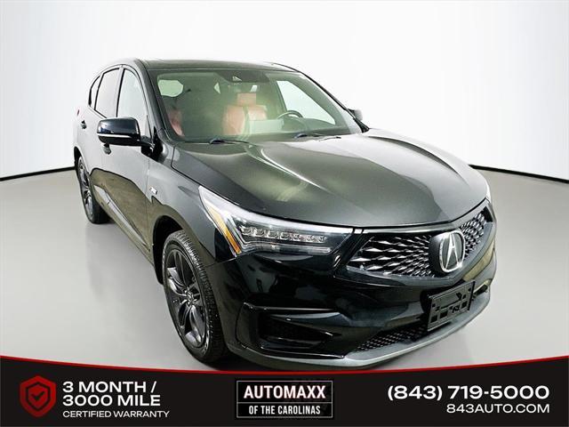 used 2021 Acura RDX car, priced at $32,999