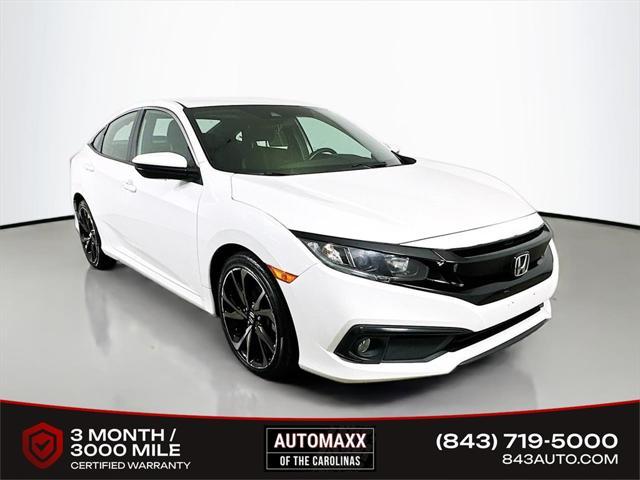 used 2021 Honda Civic car, priced at $21,100