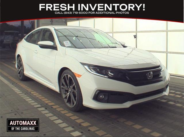 used 2021 Honda Civic car, priced at $21,100