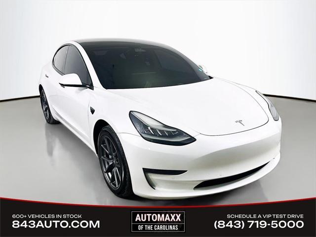 used 2021 Tesla Model 3 car, priced at $20,000