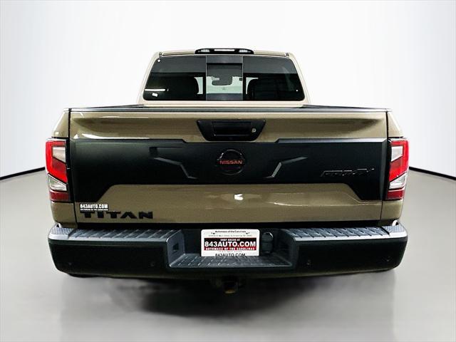 used 2021 Nissan Titan car, priced at $32,500