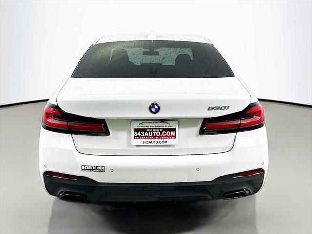 used 2022 BMW 530 car, priced at $35,755