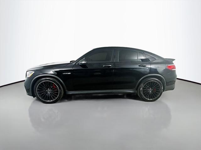 used 2021 Mercedes-Benz AMG GLC 63 car, priced at $62,189