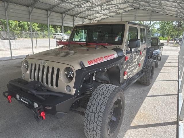 used 2016 Jeep Wrangler Unlimited car, priced at $20,755
