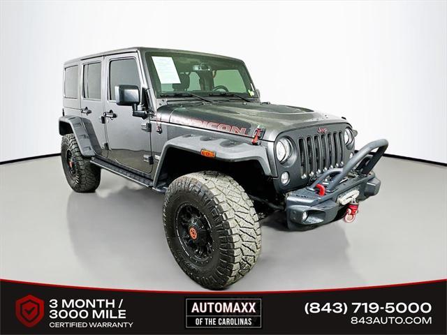 used 2017 Jeep Wrangler Unlimited car, priced at $25,721