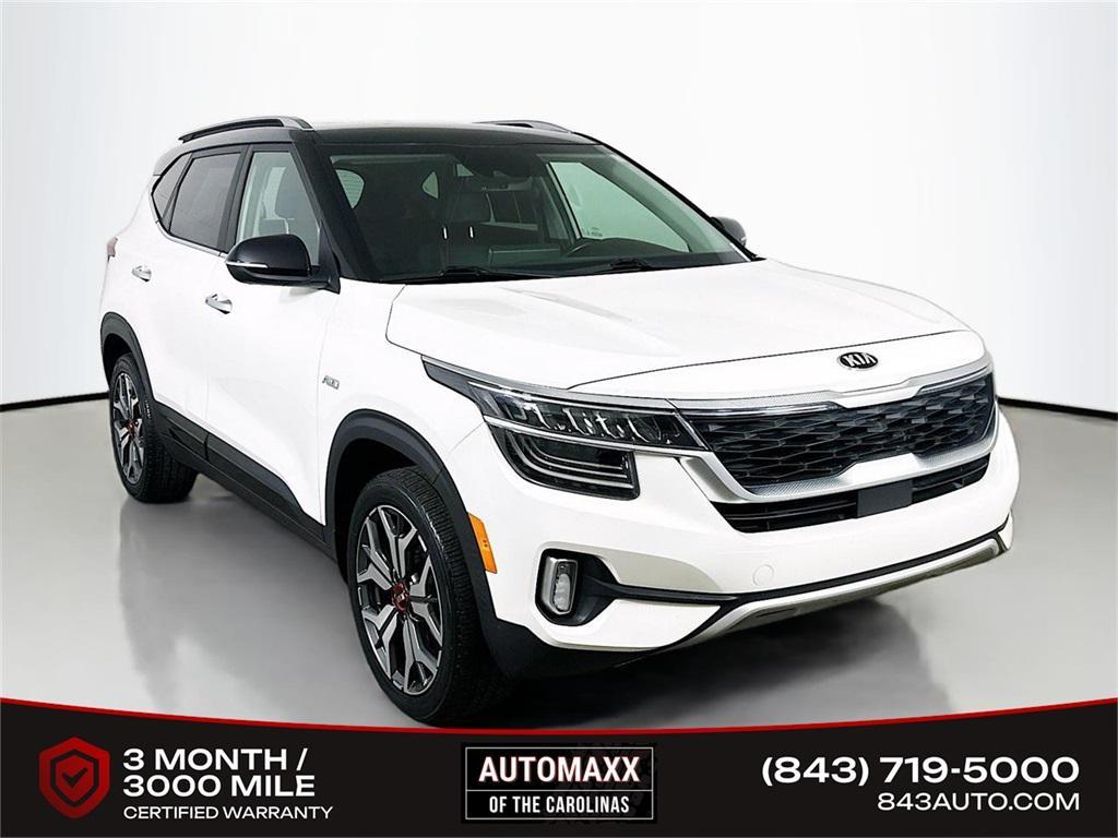 used 2021 Kia Seltos car, priced at $18,999