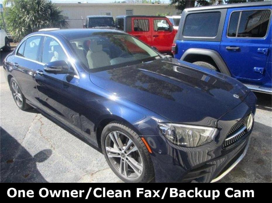 used 2021 Mercedes-Benz E-Class car, priced at $36,999