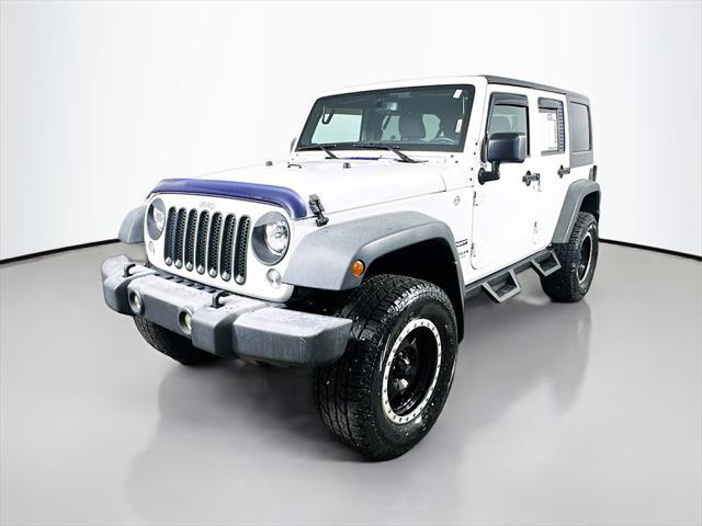 used 2017 Jeep Wrangler Unlimited car, priced at $24,918