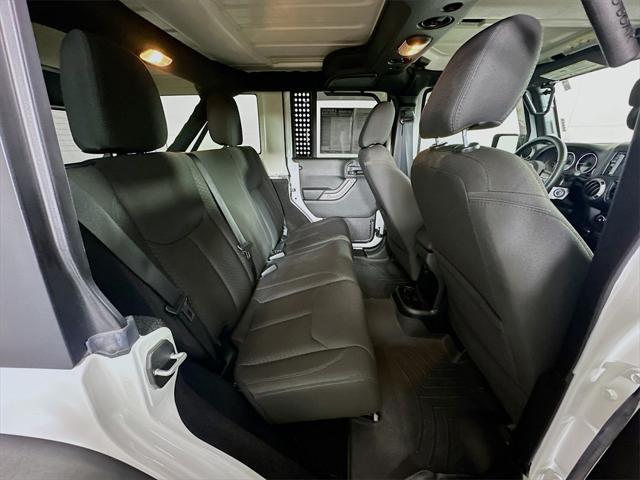 used 2017 Jeep Wrangler Unlimited car, priced at $24,918
