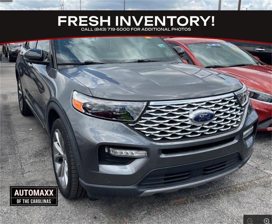 used 2021 Ford Explorer car, priced at $33,499