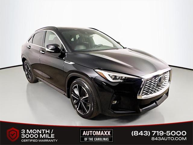 used 2022 INFINITI QX55 car, priced at $27,399