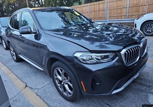 used 2022 BMW X3 car, priced at $27,486